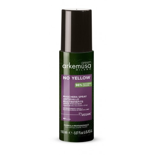 Arkemusa Green bezoplachová maska na blond, odbarvené a šedivé vlasy 150 ml