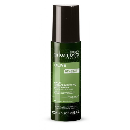 Arkemusa Green bezoplachová maska ze zelených oliv pro krepaté vlasy 150 ml