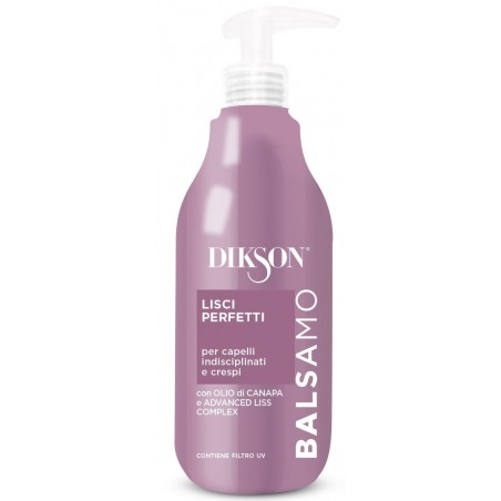 Dikson balzám pro nepoddajné vlasy Lisci Perfetti 500 ml