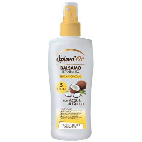 Splend'Or Bezoplachový balzám pro všechny typy vlasů Cocco 200 ml