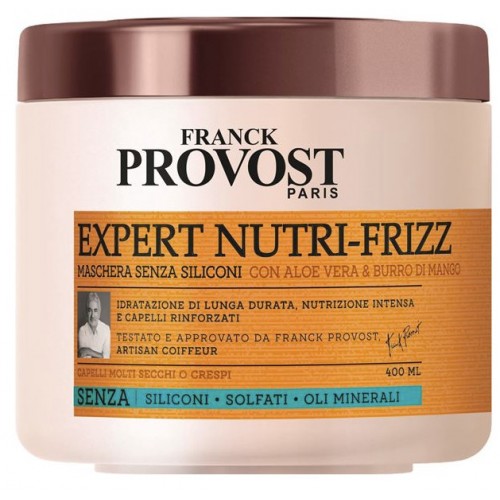 Franck Provost Paris Maska pro suché a krepaté vlasy Expert Nutri-Frizz 400 ml