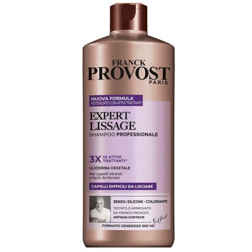 Franck Provost Paris šampon pro nepoddajné vlasy Expert Lissage 500 ml