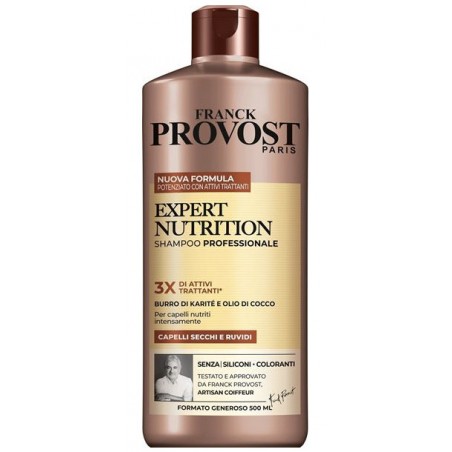 Franck Provost Paris Šampon pro suché vlasy Expert Nutrition 400 ml