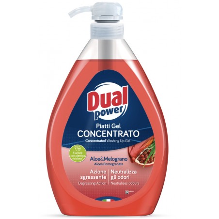 Dual Power Gel na mytí nádobí Aloe & Melograno 1 l