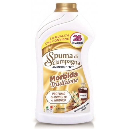 Spuma di Sciampagna Aviváž Vaniglia e Sandalo 26 PD 1,5 l