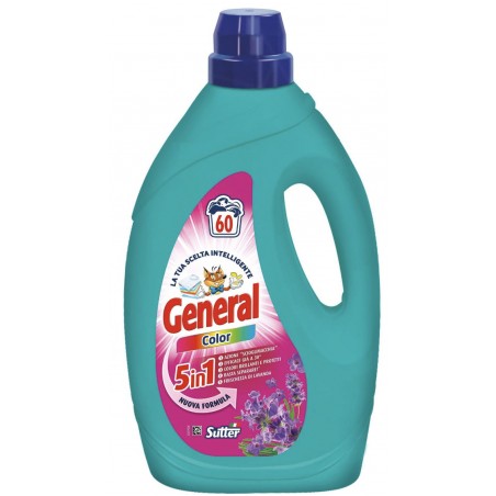 General Prací gel 5v1 Color 60 PD 2,70 l