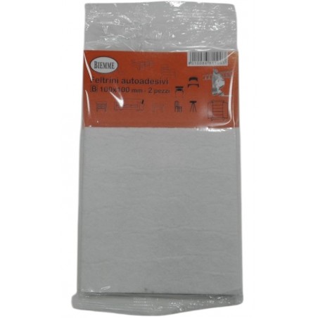 Podložky filcové bílé 100 x 100 mm 2 ks