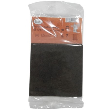 Podložky filcové hnědé 100 x 100 mm 2 ks