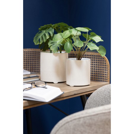 Obal Maria keramický bílý 12 x 13 cm