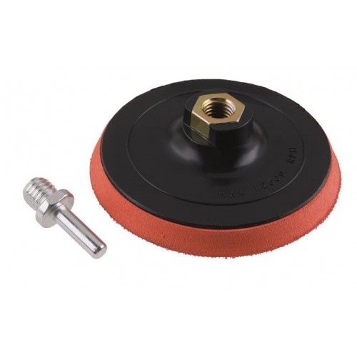 Unašeč suchý zip Ø 125 mm, M14 +  stopka Enpro