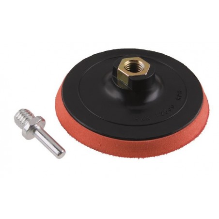 Unašeč suchý zip Ø 125 mm, M14 +  stopka Enpro