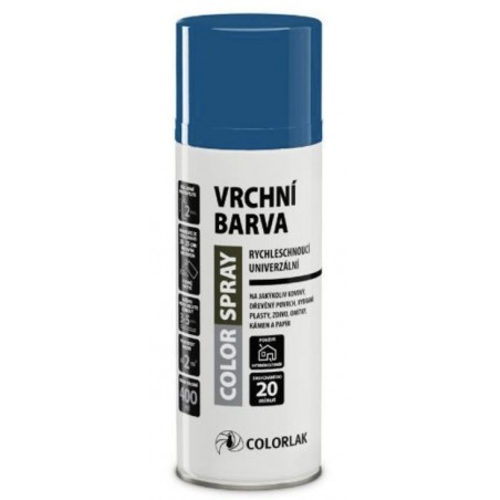 Colorspray Vrchní barva RAL5010 Modrá lesk 400 ml