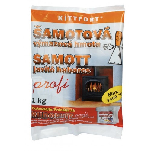 Kittfort Šamotová výmazová hmota Profi 1 kg