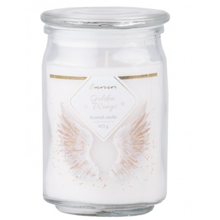 Emocio Vonná svíčka ve skle Golden Wings 93 x 142 mm