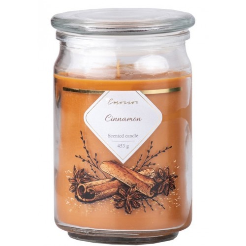 Emocio Svíčka ve skle Skořice 93 x 142 mm