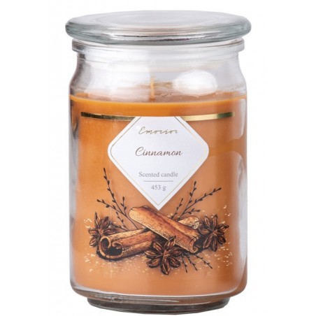 Emocio Svíčka ve skle Skořice 93 x 142 mm