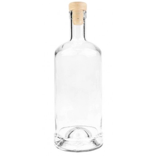 Láhev sklo Cylinder se zátkou 700 ml