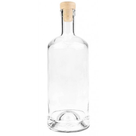 Láhev sklo Cylinder se zátkou 700 ml