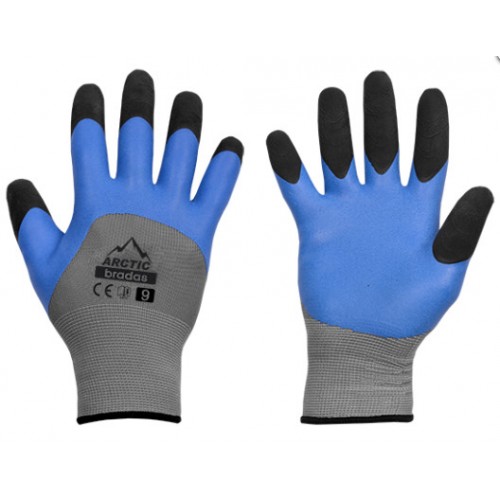 Rukavice ochranné č. 9 modré artic