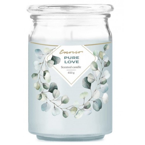 Emocio Svíčka ve skle Pure Love 93 x 142 mm