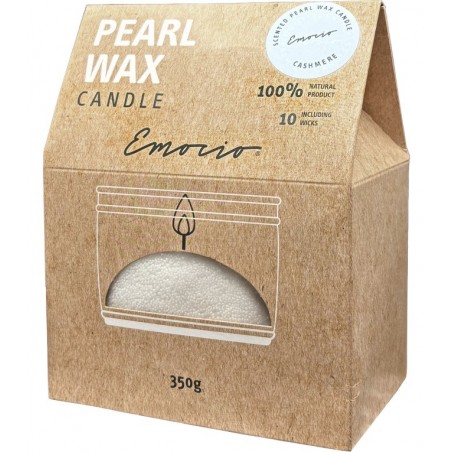 Emocio Svíčka sypaný vosk parfémovaný Cashmere 350 g