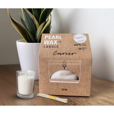 Emocio Svíčka sypaný vosk parfémovaný Cashmere 350 g