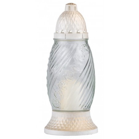 Hřbitovní sklo 27 cm vklad 80 g