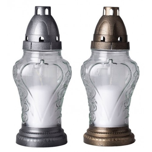 Hřbitovní sklo 21 cm 70 g 29 h