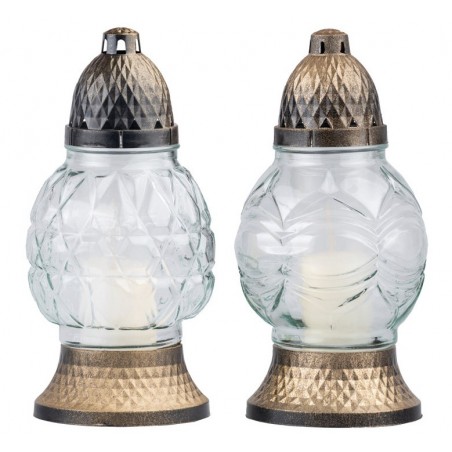 Hřbitovní sklo 25 cm vklad 80 g