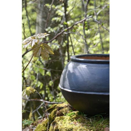 Obal na květiny Benedikt šedý 30 x 40 cm