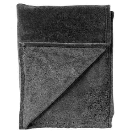 Přehoz Charlie antracit 200 x 200 cm