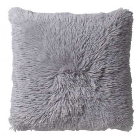 Polštář Fluffy šedý 45 x 45 cm