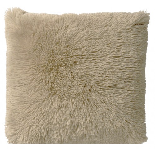 Polštář Fluffy béžový 45 x 45 cm