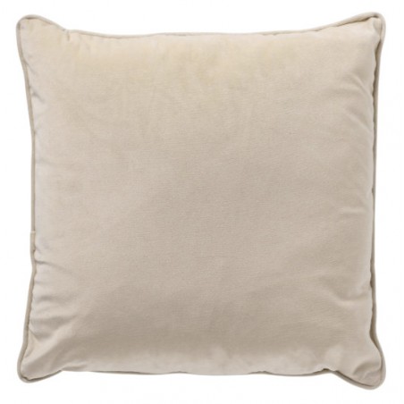 Polštář bílý samet vánoční 45 x 45 cm