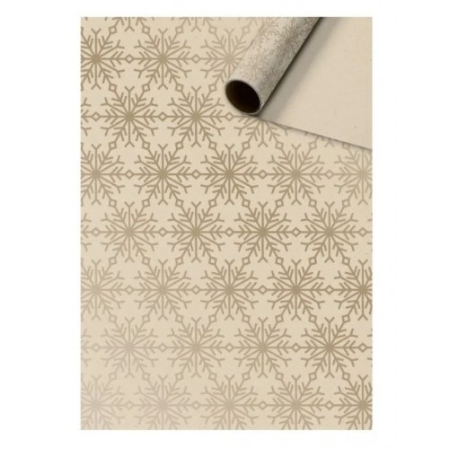 Dárkový balicí papír Isobel zlatý 70 x 200 cm