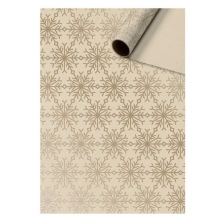 Dárkový balicí papír Isobel zlatý 70 x 200 cm
