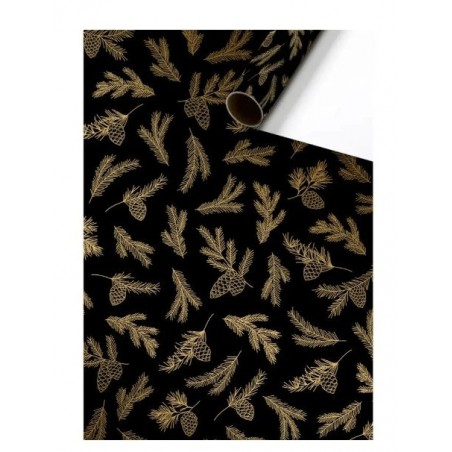 Balicí papír Mariola černý 70 x 150 cm