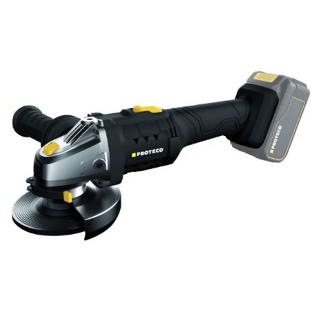 Bruska úhlová akumulátorová 115 mm 20 W, bez aku, Proteco