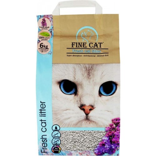 Fine Cat Fresh Stelivo pro kočky hrudkující 6 kg
