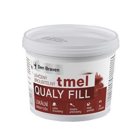 Tmel lehčený brousitelný Qualy Fill 250 ml