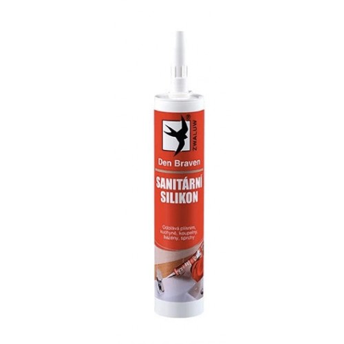 Sanitární silikon transparentní, 280 ml