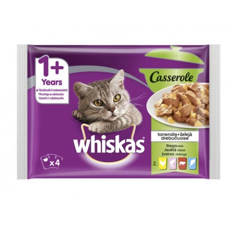 Kapsička Whiskas rozmanitý výběr v želatině 4 x 85 g