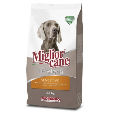 Migliorcane Granule pro citlivé psy s lososem 2,5 kg