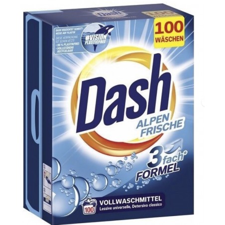 Dash Alpen Frische Prací prášek 100 PD, 6 kg