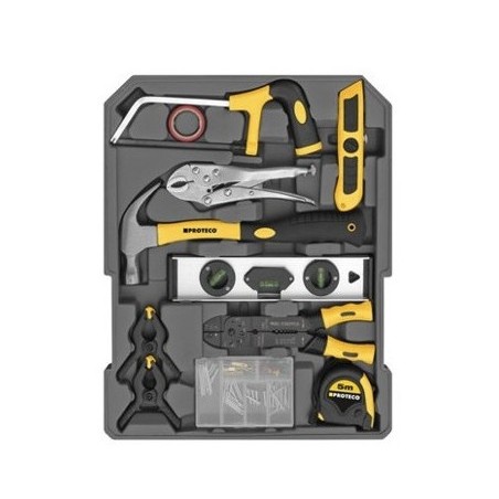 Sada nářadí v kufru na kolečkách 245 dílů