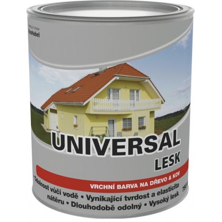 Dulux Universal Lesk Šeď střední 2,5 l