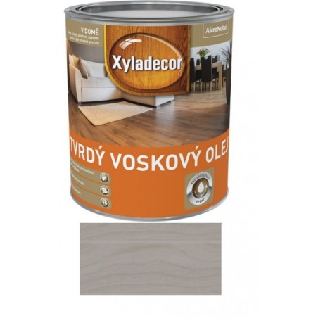 Xyladecor Tvrdý voskový olej Šedý 2,5 l