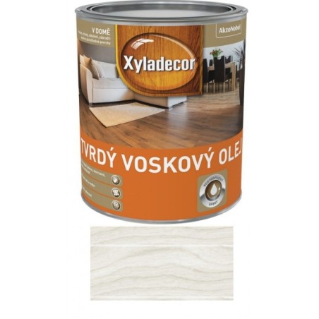 Xyladecor Tvrdý voskový olej Bílý 2,5 l