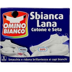 Omino Bianco Sbianca Lana,...