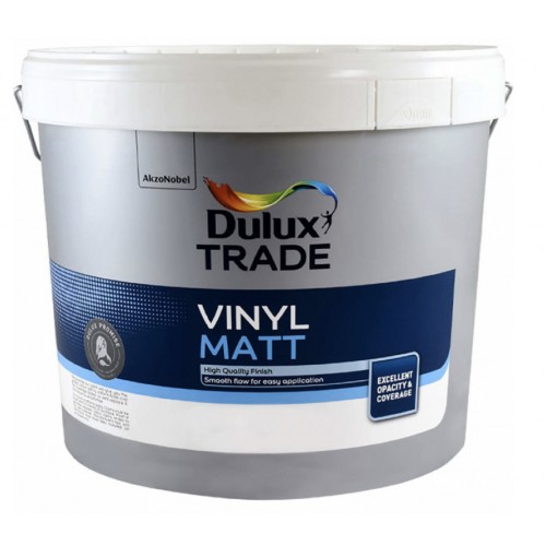 Dulux Trade Vinyl Matt Bílá...